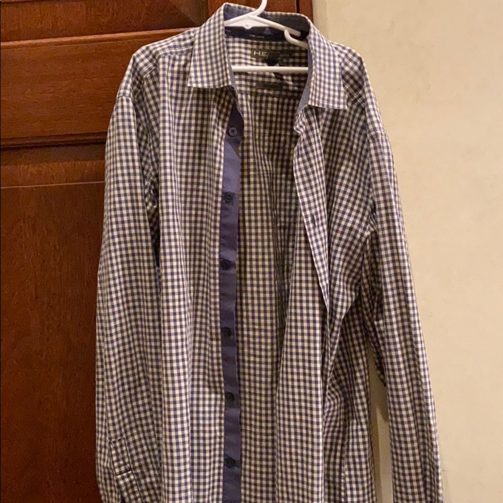 Men’s button down shirt from Mango